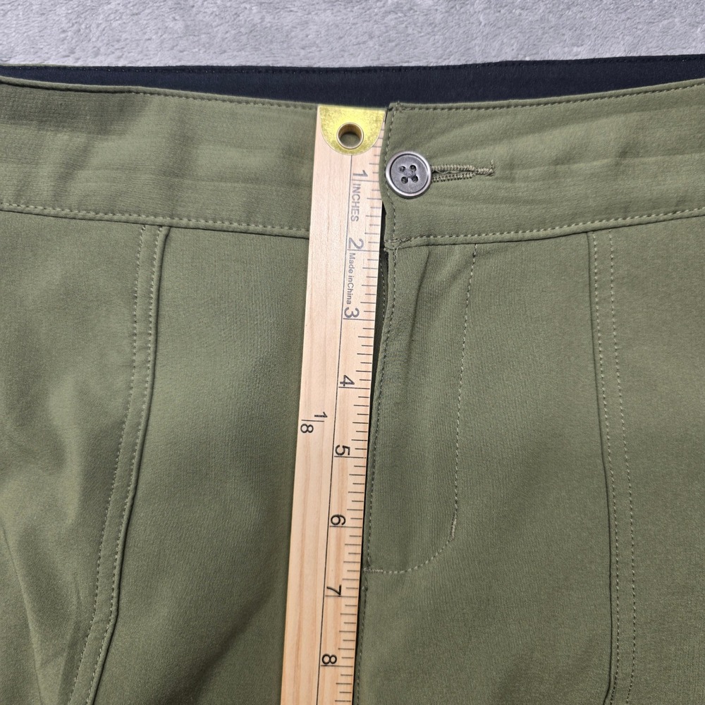 Columbia Womens Olive Green Hiking Cargo Pants Size 16 Stretch Outdoor XK0701 - Picture 7 of 16